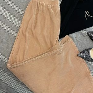Boutique Blush Pink Ribbed Pants